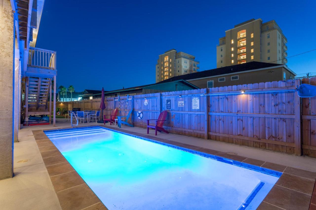 House Of Neptune Steps From The Sea And Private Pool South Padre Island Exterior photo