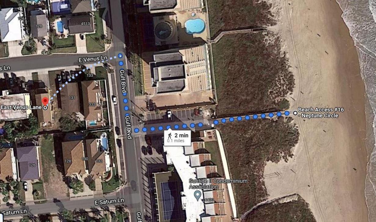 House Of Neptune Steps From The Sea And Private Pool South Padre Island Exterior photo