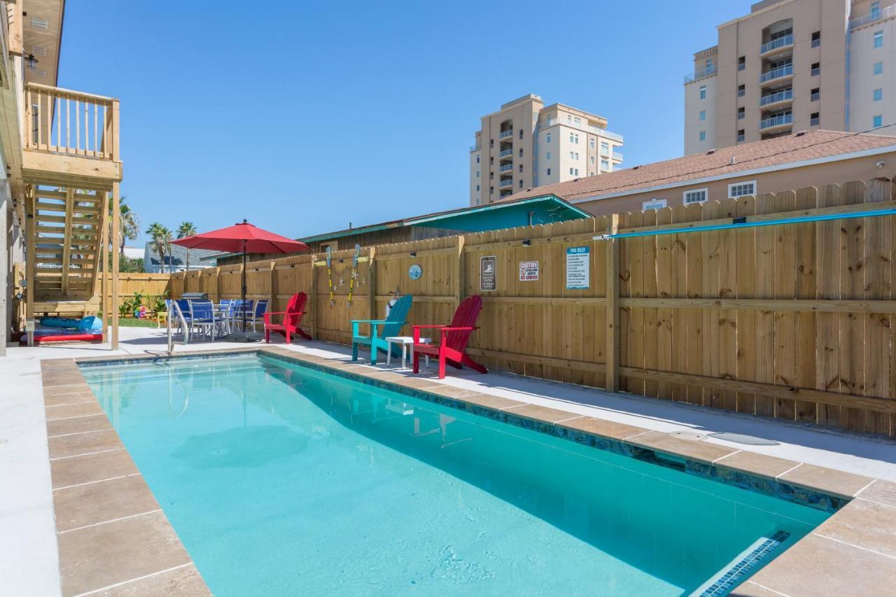 House Of Neptune Steps From The Sea And Private Pool South Padre Island Exterior photo